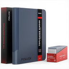 Foluck 9 Pocket Top Loader Binder, Holds 252 Toploaders, Side-Loading Trading by Foluck