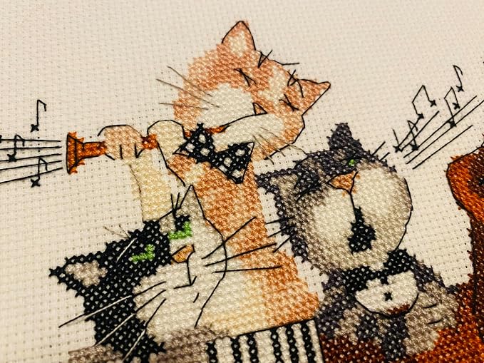 RIOLIS - Dachshund Blues 1495, Dogs Cross Stitch Kits 7, Counted Cross Stitch - Image 7