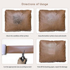KING MOUNTAIN Leather Repair Patch, 4 x 63 Inches self Adhesive Leather Repair - Image 7