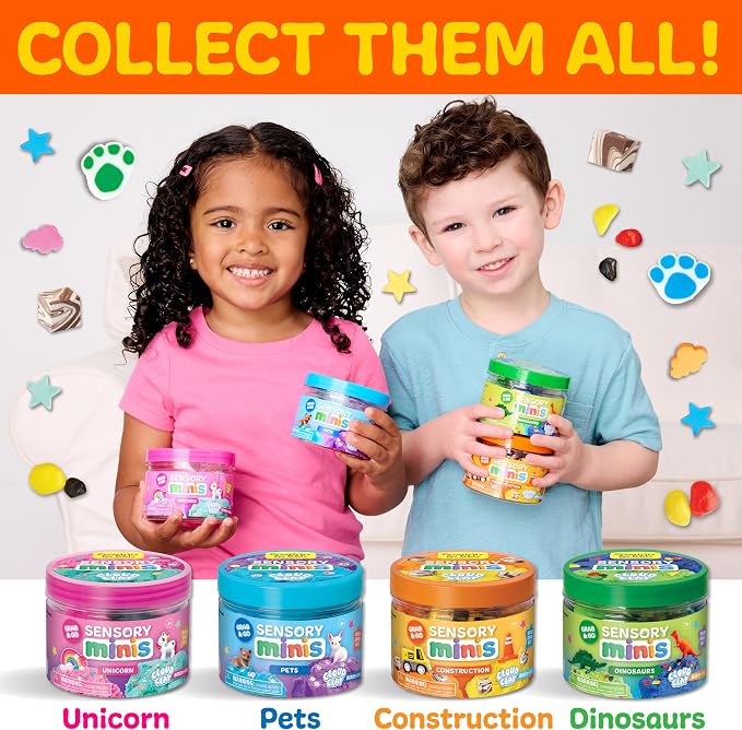 Creativity for Kids Sensory Minis Construction Kit | Cloud Clay Sensory Toy - Image 9