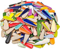 1.1lb Ceramic Mosaic Tiles, Mixed Colour Ceramic Mosaic Pieces by Unknown
