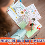 8.1 x 8.1 Inch Precision Slotted Quilting Ruler – 1/8" Grid Lines Transparent - Image 9