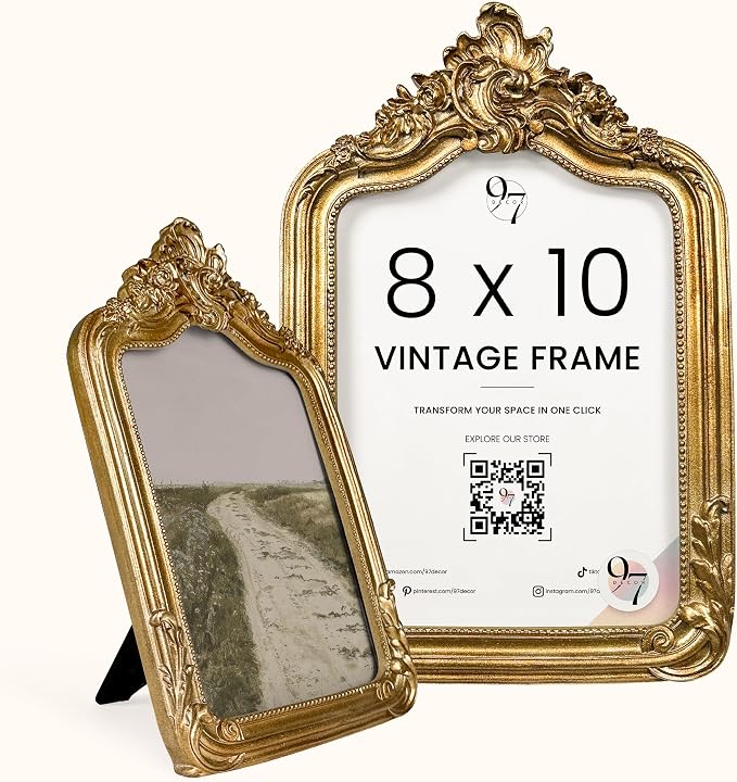 97 Decor 8x10 Vintage Picture Frame by 97Decor