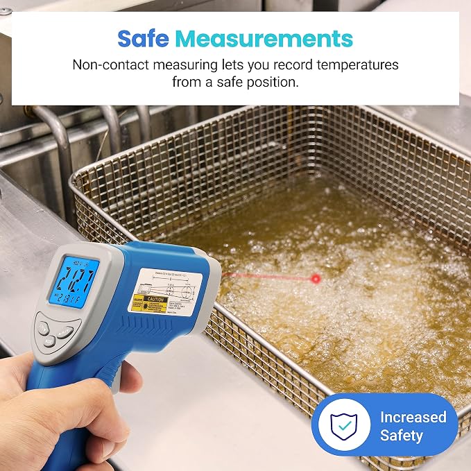 Etekcity Infrared Thermometer Upgrade 774, Heat Temperature Temp Gun - Image 9