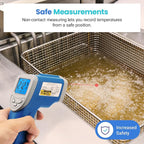 Etekcity Infrared Thermometer Upgrade 774, Heat Temperature Temp Gun - Image 9