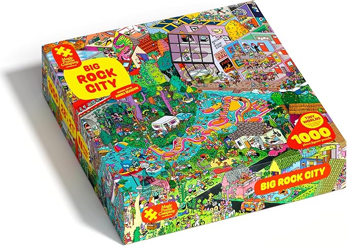 Big Rock City • 1000-Piece Jigsaw Puzzle from The Magic Puzzle Company • Series by MagicPuzzleCompany