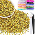 4000pcs 4mm Resin Rhinestones Bulk by BELLEBOOST
