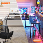 Huuger 55 Inch L Shaped Desk - Image 6