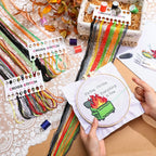 Daifunli 3 Sets Funny DIY Embroidery Kits - Image 4