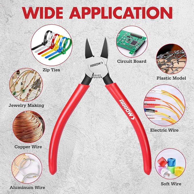 ARROW 6" Precision Wire Cutters - Image 9