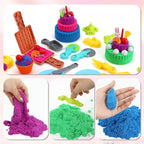 YIDESTARS Sensory Play Kit: Sand Art & Ice Cream Toy - Image 6