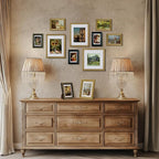eletecpro 12x12 Vintage Picture Frame, Glass Cover, Wall Mount - Image 7