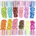 Chunky Fine Mixed Glitter, Holographic Glitter - Image 2