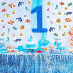 300Pcs Ocean Sea Animal Foam Stickers, Colorful Ocean Foam Crafts Stickers - Image 2