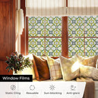 3D Stained Glass Window Film, Decorative Window Privacy Film - Image 4