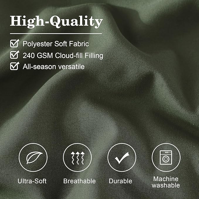 Monbix Queen Comforter Set - Image 6