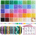 Funtopia Seed Beads for Bracelets, 4mm Uniform Glass Seed Beads for Jewelry by Funtopia
