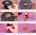 YIPLED 728PCS Wax Seal Stamp Kit - Image 3