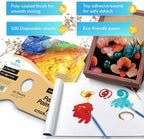 Bellofy 2X Disposable Palette Paper 9x12 Inches | Mess-Free Paper Artist Palette - Image 2