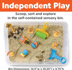 Creativity for Kids Sensory Bin: Construction Zone Playset - Image 5