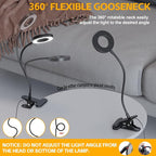Foneso Desk Lamp Clip on Light, 48 LED USB Lamp - Image 8