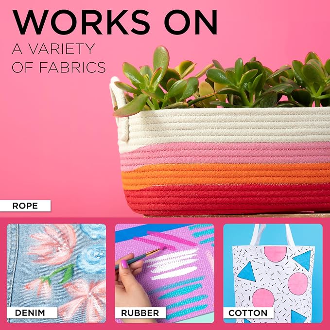 Tulip Soft Fabric Paint, Stays Soft and Flexible, Permanent Paint, - Image 5