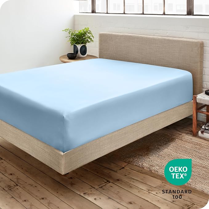 Bare Home Fitted Bottom Sheet California King Size - Image 4