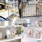 PET Plexiglass - 18 x 24 Inch, Protective Barriers, Picture Frame Glass - Image 6