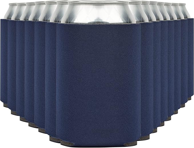 Blank Beer Can Coolers Sleeves Soft Insulated Beer Can Coolies by CURRENT+CO.