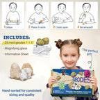 DANCING BEAR 25 Break Your Own Geodes, 90% Hollow, Crack Open & Discover - Image 2