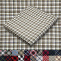 Pico Textiles 2 Yards Bolt Olive Green and Tan Tartan Plaid Flannel Fabric by PicoTextiles