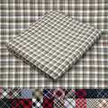 Pico Textiles 25 Yards Bolt Olive Green and Tan Tartan Plaid Flannel Fabric by PicoTextiles