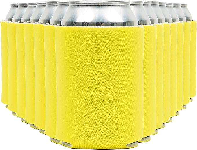 Blank Beer Can Cooler Sleeves Soft Insulated Beer Can Coolies by CURRENT+CO.