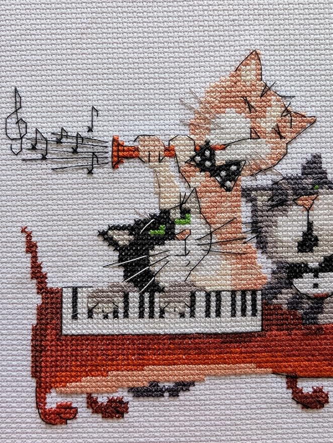 RIOLIS - Dachshund Blues 1495, Dogs Cross Stitch Kits 7, Counted Cross Stitch - Image 8