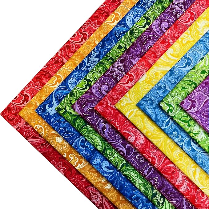 5"x5" 50pcs Cotton Fabric Squares - Image 3