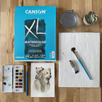 Canson XL Series Watercolor Textured Paper Pad - Image 6