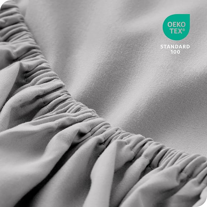 Bare Home 2-Pack Fitted Bottom Sheets Short Queen - Image 6