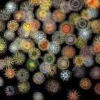 Yoksas 180Pcs Gold Foil Fantasy Fireworks Stickers Set - Image 2