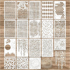 Cubist Mixed Media Layering Stencils - Image 8