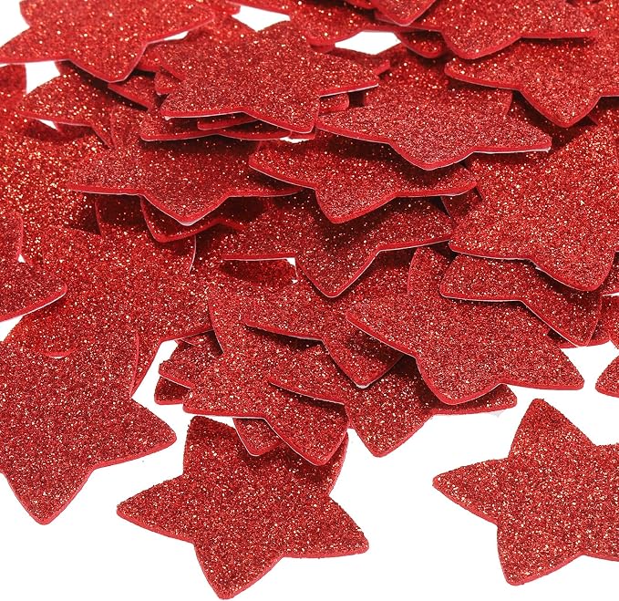 PATIKIL 1.8"x1.8" Star Foam Stickers - Image 3
