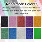 SALEMAR Pink Sticky Glitter Foam Sheets - Image 4