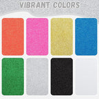 10 Pack Glitter Foam Sheets Craft 8 x 12 inch | Sparkles Foam Paper - Image 4