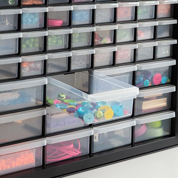 IRIS USA 44-Drawer Small Parts Organizer, Made in USA, Storage Drawers - Image 6
