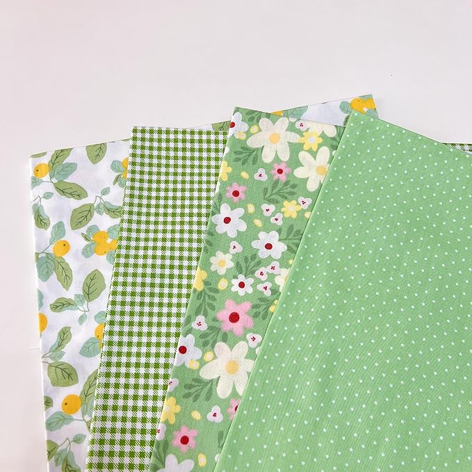 Cotton Fabric DIY Making Supplies Quilting Patchwork Fabric Fat Quarter Bundles - Image 3