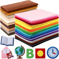 Reginary 120 Pcs 8 x 12 Inch & 8 x 35 Inch Felt Sheets Bulk by Reginary