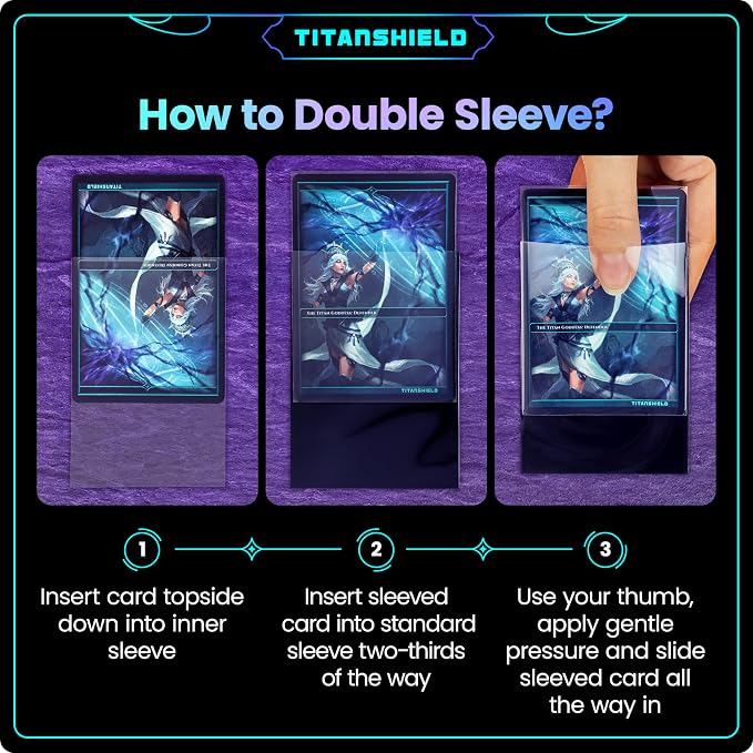 TitanShield | Clear & Transparent Inner Sleeves | 1000 ct| Perfect Fits Card - Image 5