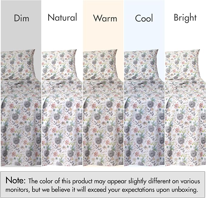 RUVANTI 100% Cotton Sheets – California King Percale Bedding, Cooling & - Image 7