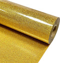 Gold Glitter Heat Transfer Vinyl 12" x 15 ft HTV by MerryMade