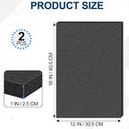 2 PCS Polyurethane Foam Sheets 16" L x 12" W x 1" T Packing Foam Inserts - Image 2