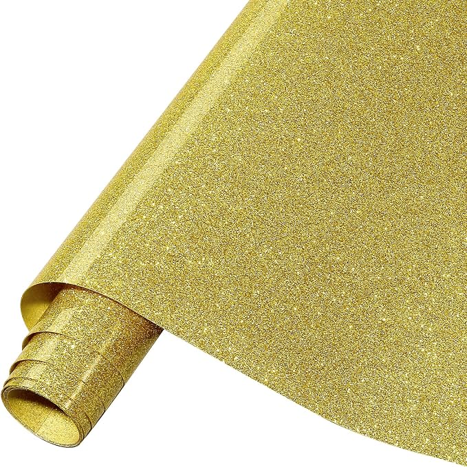 Tintnut Gold Heat Transfer Vinyl Roll, easy cut & weed, stretch washable by Tintnut